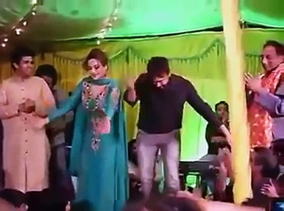 Shan and Nargis dancing in a private party