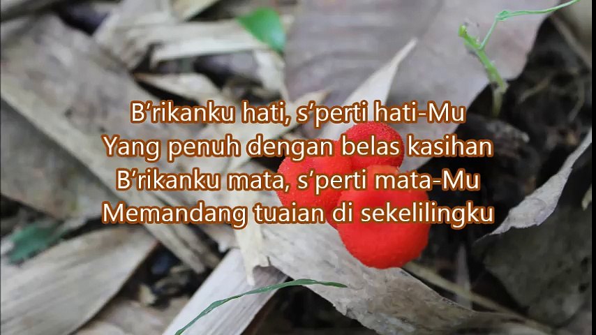 Lirik Lagu Rohani Kristen B Rikanku Hatimu Video Dailymotion