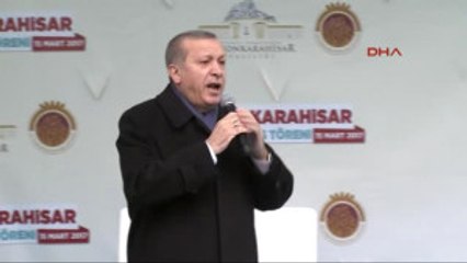 Afyonkarahisar Cumhurbaşkanı Erdoğan Afyonkarahisar'da Konuştu 6