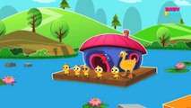 Five Little Ducks | 3D Nursery Rhymes | Kids Songs | Childrens Music Video