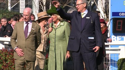 Camilla visits Cheltenham Festival for Ladies Day