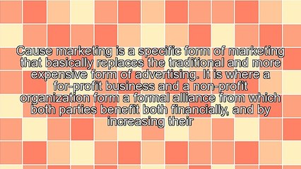 Understanding Cause Marketing