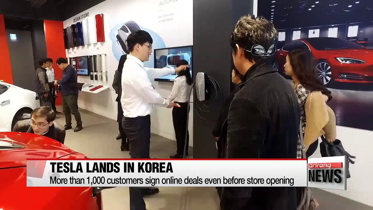 Tesla makes official landing in Korea