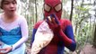 Замороженные Эльза против ПУ Джокер и ПЕРДЕТЬ шутки ж/ Спайдермен и розовый Человек-паук супергерой удовольствие в