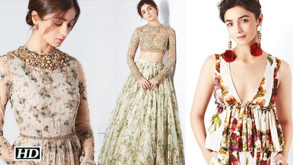 Elegant Alia Bhatt for Sabyasachi