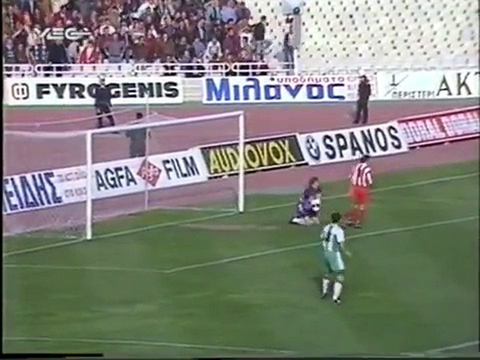 1993-94 Παναθηναϊκός 1-2 Ολυμπιακός- 18η Αγων. - 05.01.1994