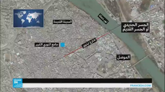 القوات العراقية تعلن السيطرة على الجسر الحديدي القديم في الموصل