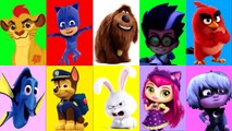 The Secret Life of Pets Slime Game - PJ Masks Romeo, Surprise Toys Frozen, Lion Guard, Fin
