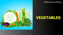 vegetables song | learn vegetables | nursery rhymes | kids songs | baby videos