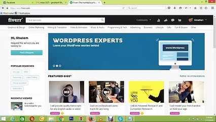 How To Create First Gig on Fiverr