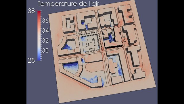 Modélisation du climat urbain