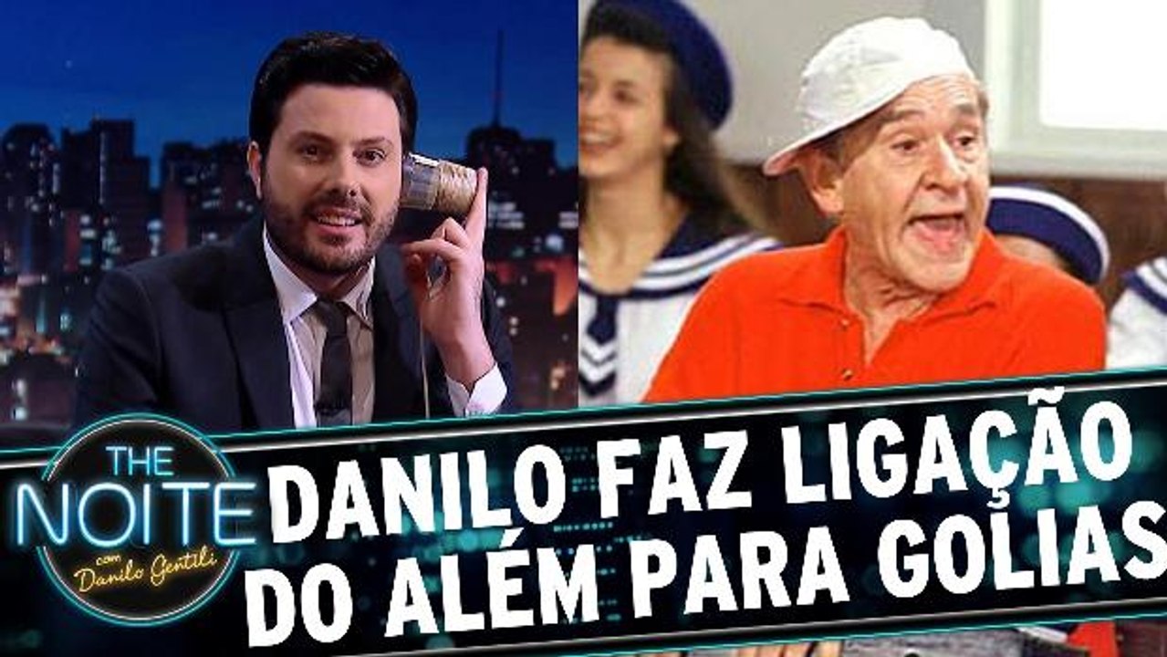 Danilo faz uma Ligação do Além para Ronald Golias