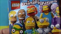 LEGO SIMPSONS SERIES 2 Minifigures! Surprise Blind Bag Opening!