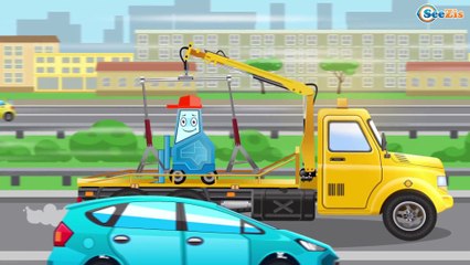 Coche de policía - Carros para niños - Camión de bomberos - Coches infantiles