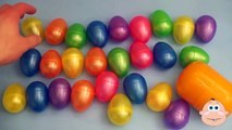 PlayDoh Alphabet Surprise eggs. Learn ABC with Kinder Surprise Eggs