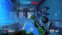 Overwatch: Cool little Junkrat bomb jump I discovered entirely by accident today