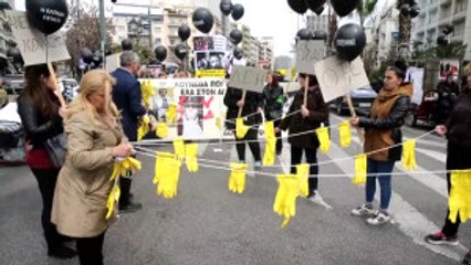 Yunanistan'da Sağlık Çalışanları Gösterisi