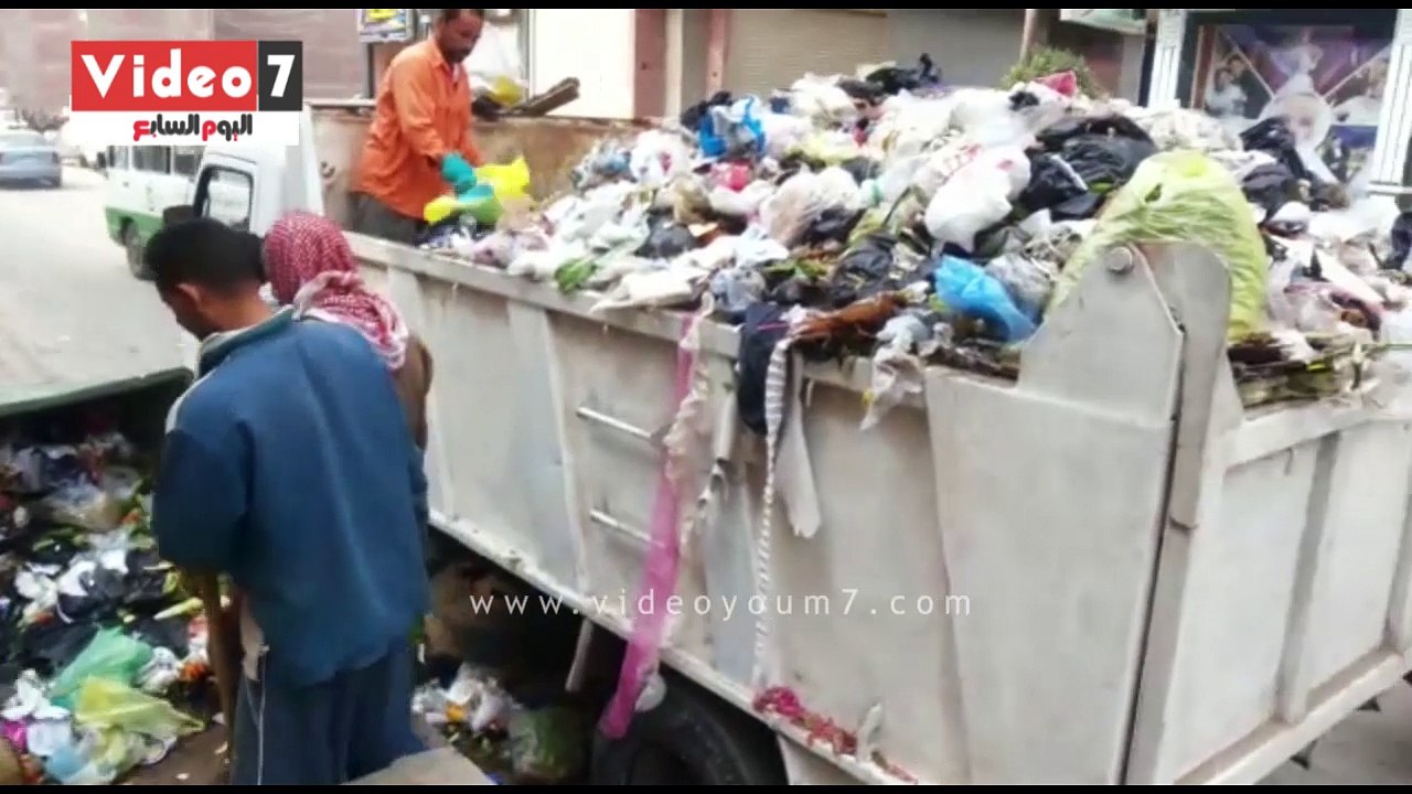 إزالة 270 طن قمامة من الزقازيق ونقلها للمدن الصحى بالخطارة