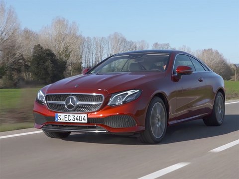 1er essai de la Mercedes Classe E Coupé 2017