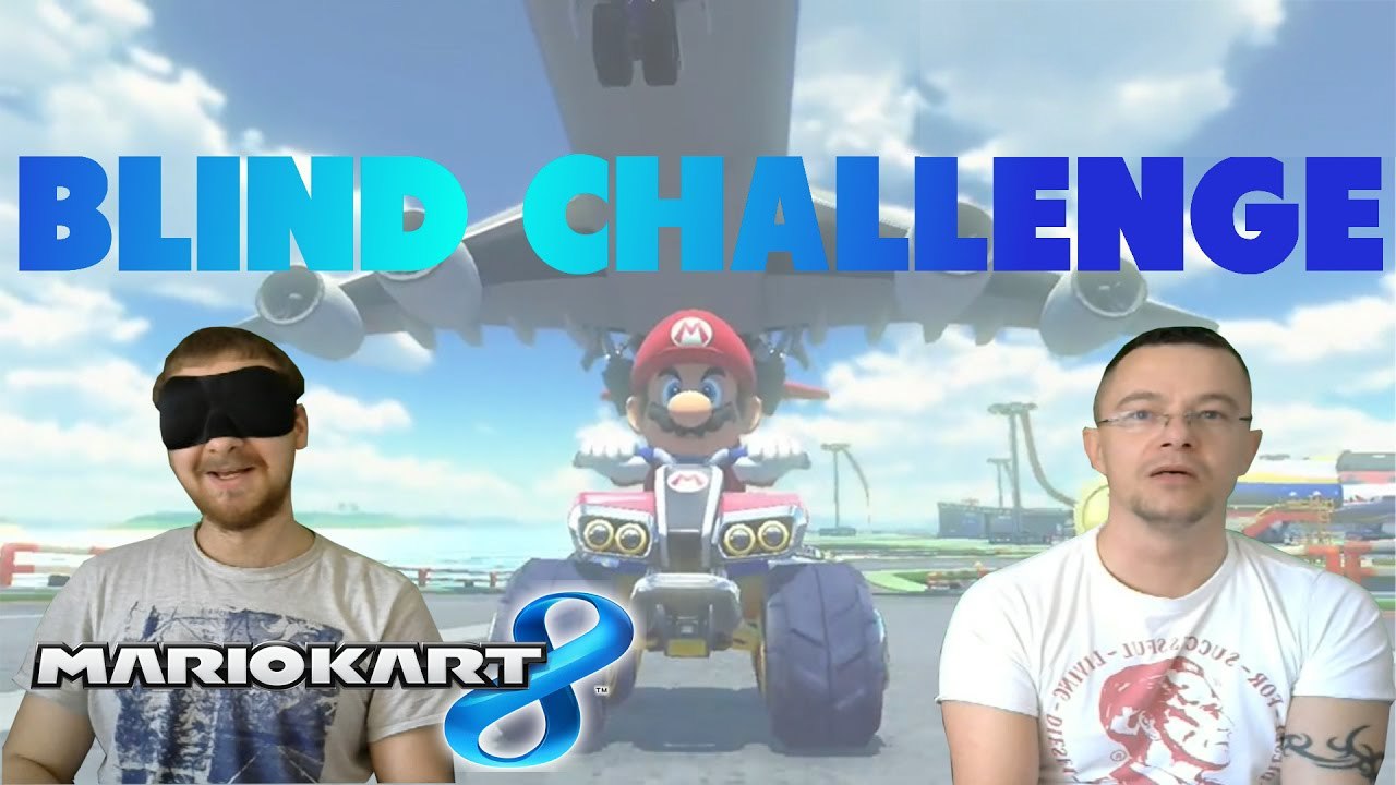 Handicap - blind challenge - mario kart 8 let's play deutsch