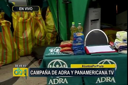 'Juntos por Piura': continúa campaña en apoyo para familias damnificadas