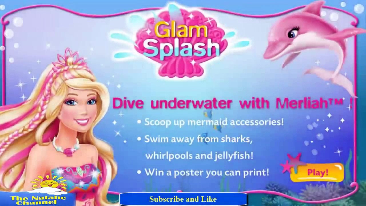 BARBIE - Barbie Glam Splash | English Episode Full Game | BARBIE (Game for Children)