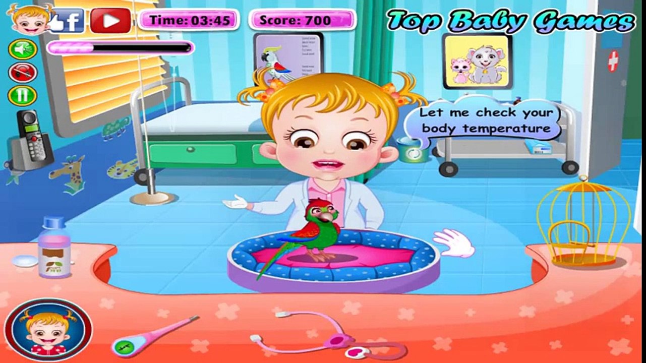 Best Free Game Online Baby Hazel Pet Doctor level1