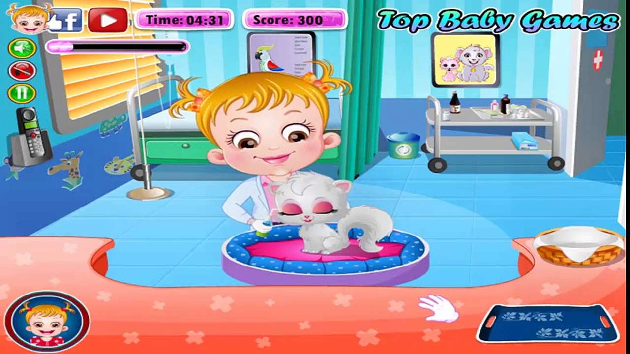 Best Free Game Online Baby Hazel Pet Doctor level3