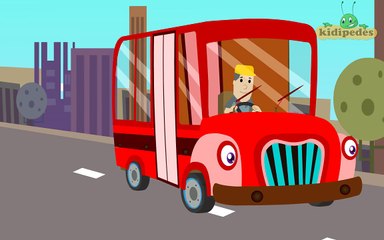 Wheels On The Bus Childrens Nursery Rhymes- Kids & Baby Songs