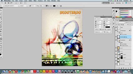 Photoshop Text and 3D Clip Tutorial