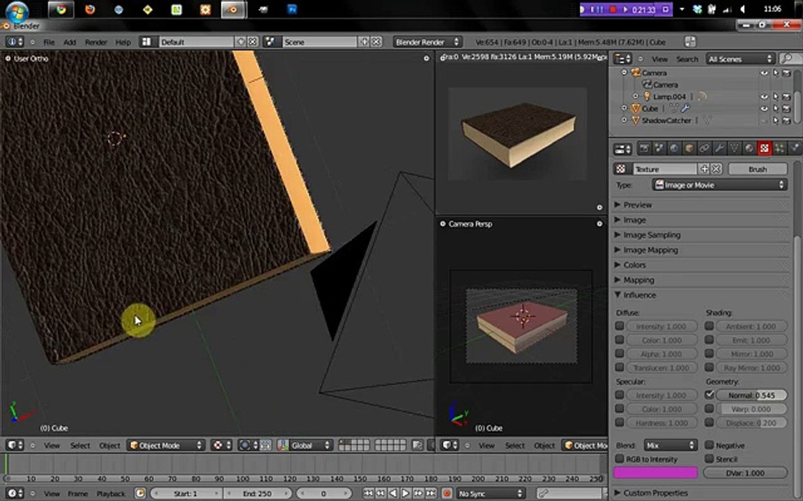 Creating a book in blender_clip6
