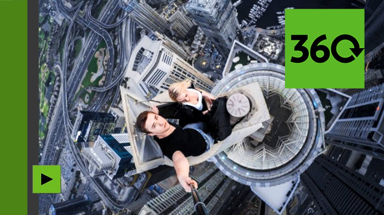 Rendez-vous à 285 mètres de hauteur : une couple russe conquiert la Millenium Tower à Dubaï