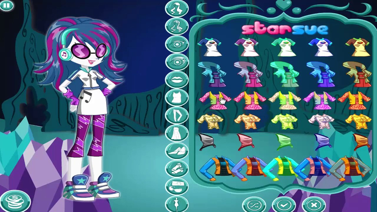 Rainbow Rocks DJ Pon-3 Dress Up Game First Look Video
