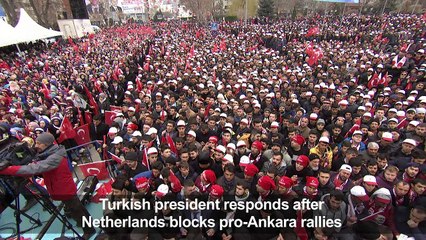 Erdogan says 'spirit of fascism' rampant in Europe