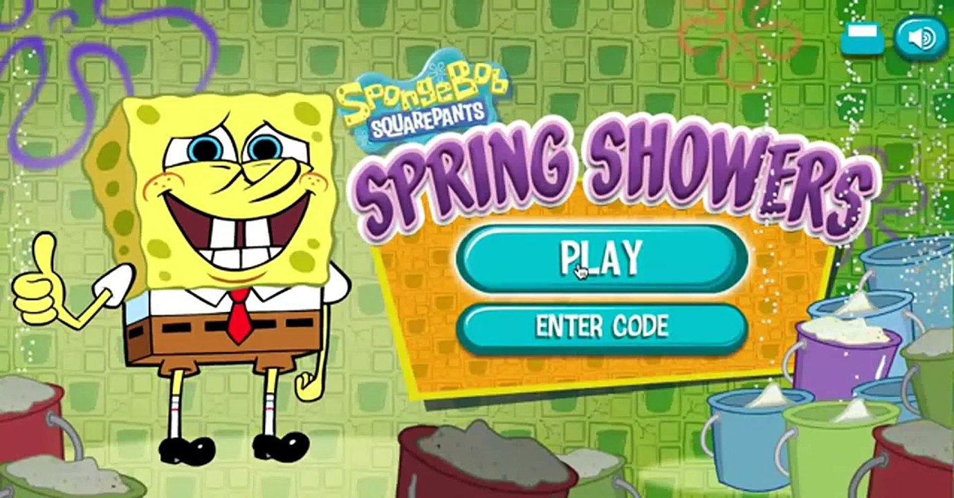 SpongeBob SquarePants Spring Showers