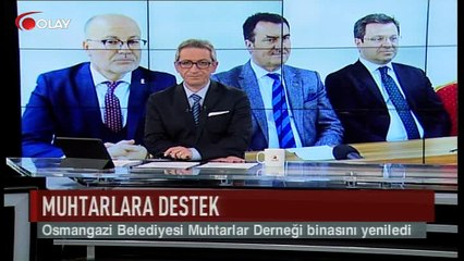 Osmangazi'den muhtarlara destek (Haber 15 03 2017)