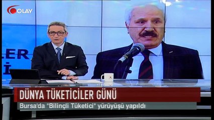 Bursa'da 'bilinçli tüketici' yürüyüşü (Haber 15 03 2017)