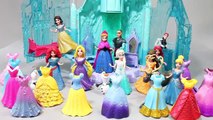 Disney Princess 디즈니 공주 겨울왕국 인형 엘사 안나와 공주들 모음 Frozen Elsa Magic Clip Dolls dresses Toys1