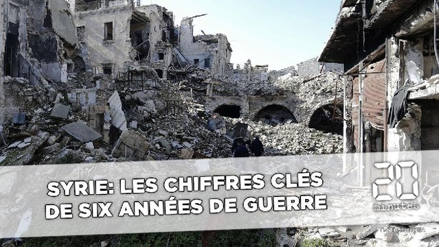 Syrie: Retour sur six années de guerre en 5 chiffres clés