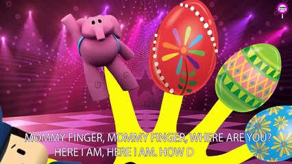 Finger Family Crazy Dinosaur Family Nursery Rhyme | Funny Finger Family Songs For Children