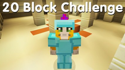 Minecraft PS4 - 20 Block Challenge - Sniper Duel (10)