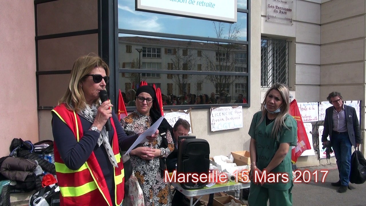 Action CGT à KORIAN