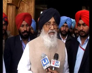 CM Badal attack on congress