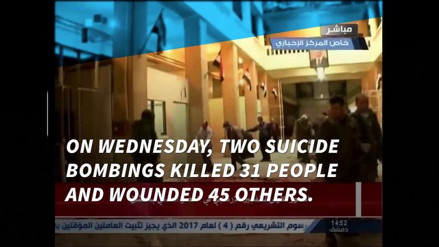 Suicide bombings shake Syrian capital