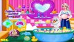 Замороженные Принцесса Эльза Игры беременные Эльза и пузырь ванна Детка игра для Дети