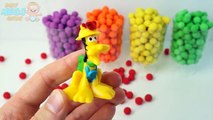 Balloons Cups Learn Colors Play Doh Surprise Toys Hello Kitty Minions Pony Zootopia Disney Pixar