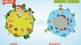 Дети Узнайте Море животные и воды животные с загадки и реальная клипсы андроид Игры пустой