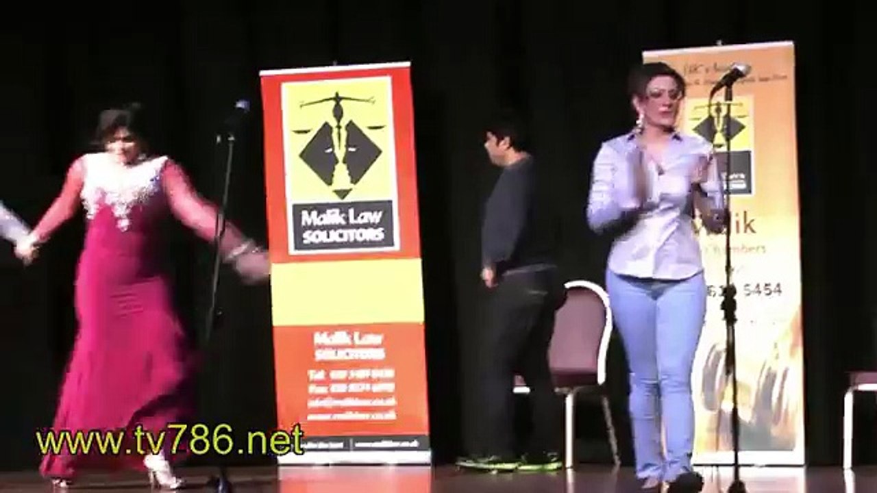 Saima Khan Naseem Vicky Stage Dance