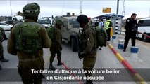 Tentative d'attaque à la voiture bélier en Cisjordanie occupée