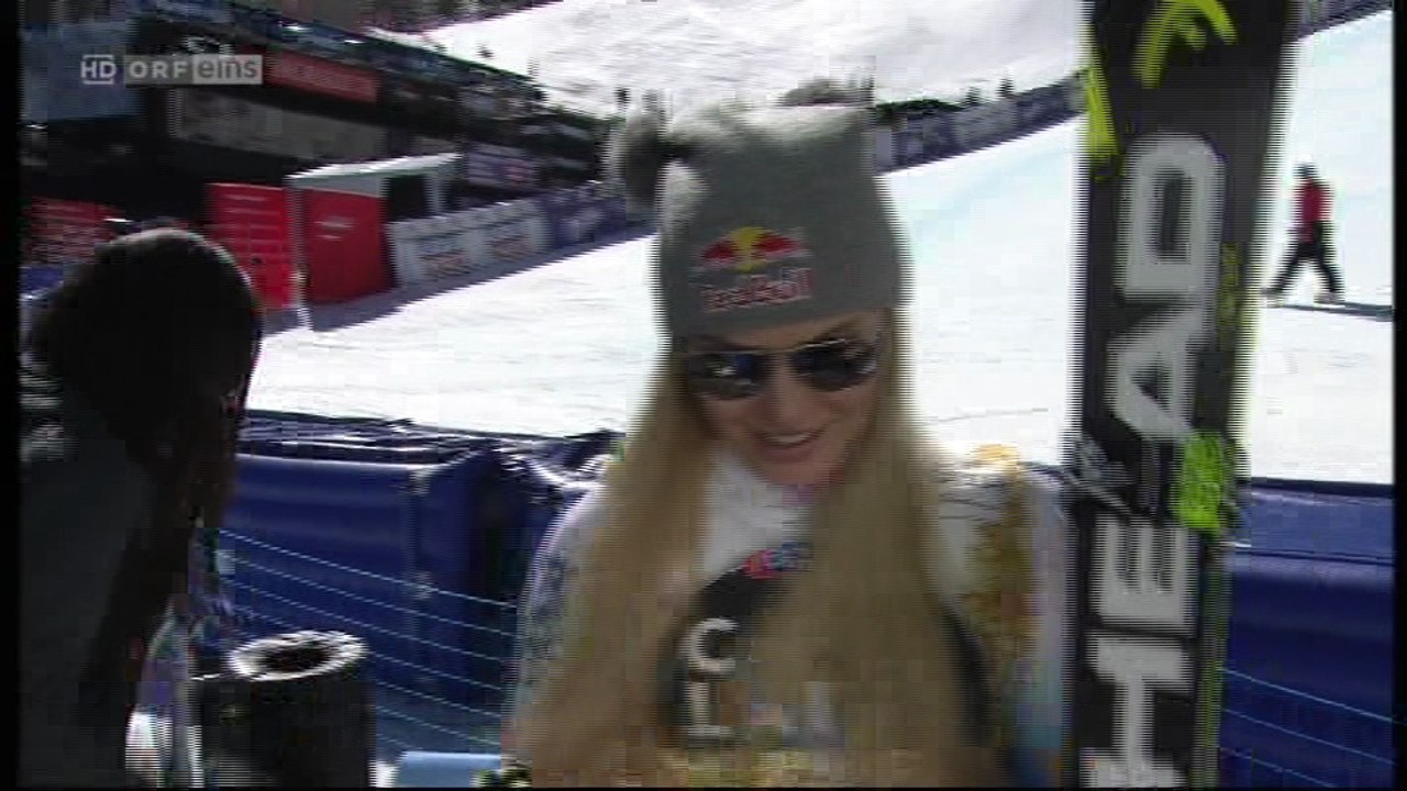 Lindsey Vonn Aspen DH Interview